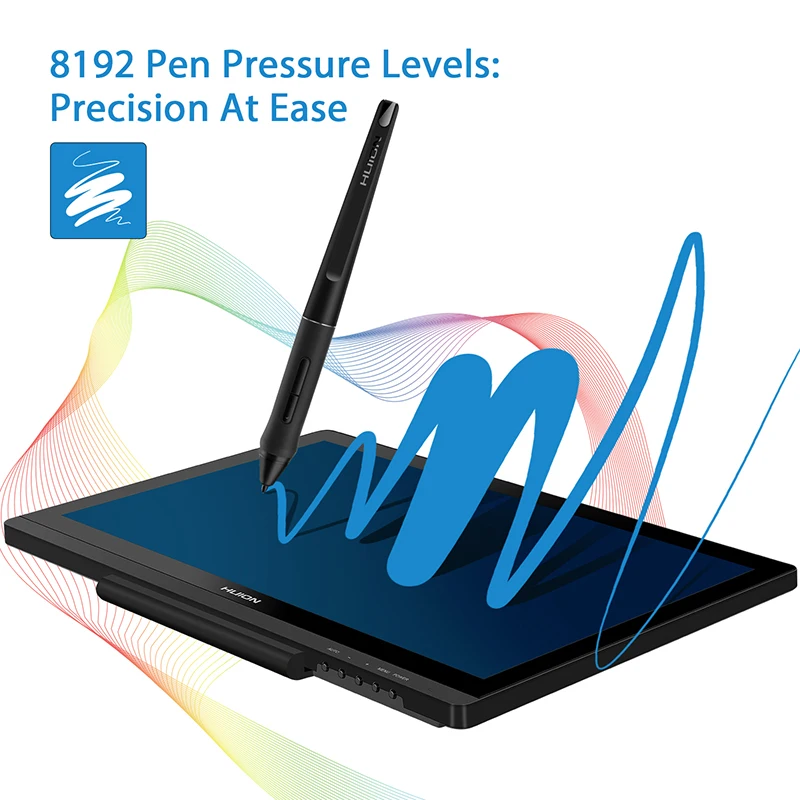 HUION Kamvas GT-191 V2 19,5" дисплей ручка планшет монитор без батареи цифровой графический чертежный монитор 8192 уровней с подарками