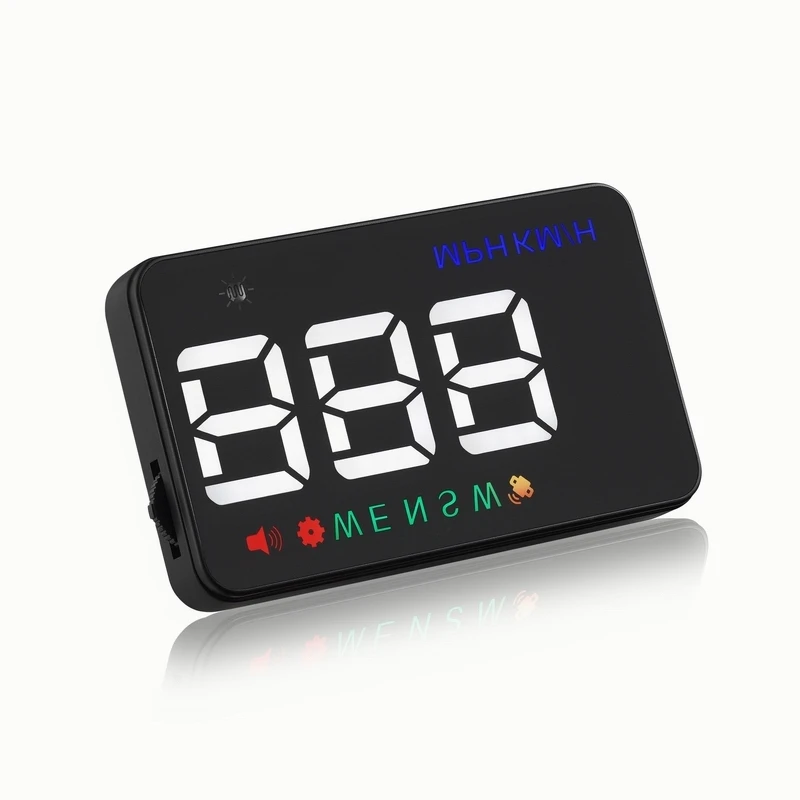 Автомобильный дисплей HUD на лобовое стекло GPS датчик скорости скорость o цифровое