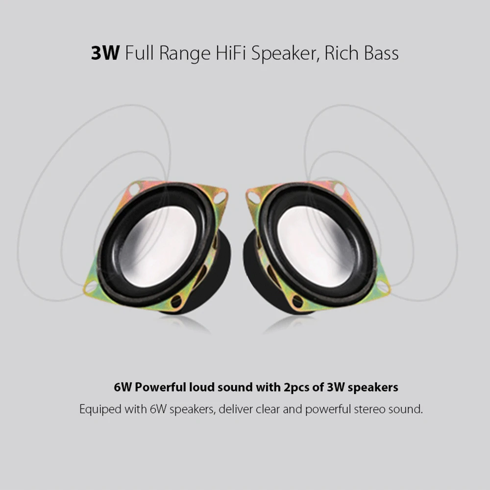 USB 2 0 портативные колонки проводной стерео мини компьютерный динамик для