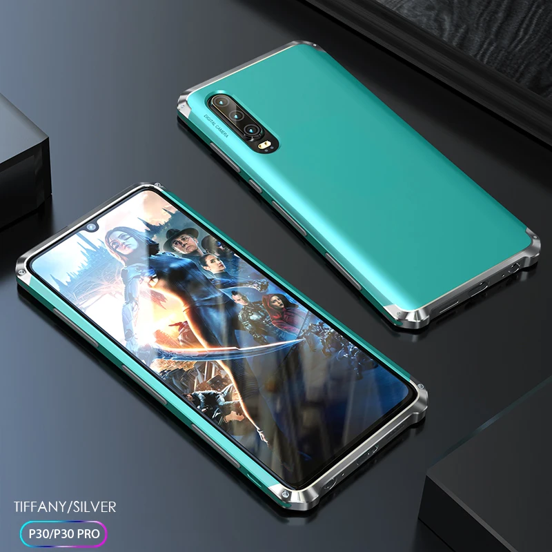 Чехол для Huawei P30 Pro iPhone 11 Max Роскошный Матовый Жесткий поликарбонатный Гибридный