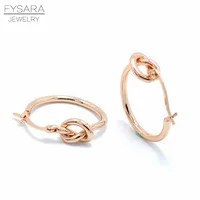 FYSARA 5 цветов Роскошные любовь сердце серьги для женщин стильные серьги Нержавеющая сталь розовое золото цвет в виде Ракушки Серьги-гвоздики ЮВ