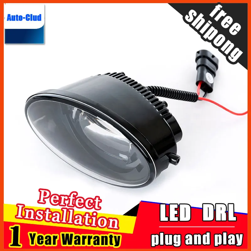 

Car-styling LED fog light for Honda Civic 2012-2016 LED Fog lamp with lens and LED day time running ligh LED DRL car 2 function
