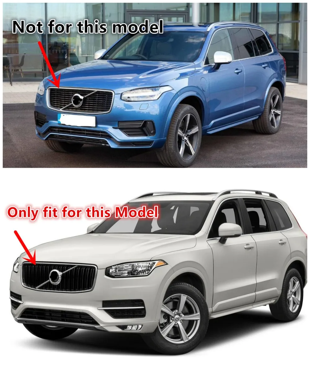 Для Volvo XC90 2015 2016 2017 2018 глянцевый AB хромированный автомобильный Стайлинг внешние