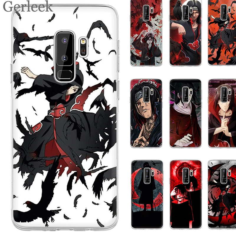 Наруто Аниме Чехол для Samsung S3 S4 S5 S6 S7 Edge S8 S9 S10 Plus S10e Note 8 9 Жесткий