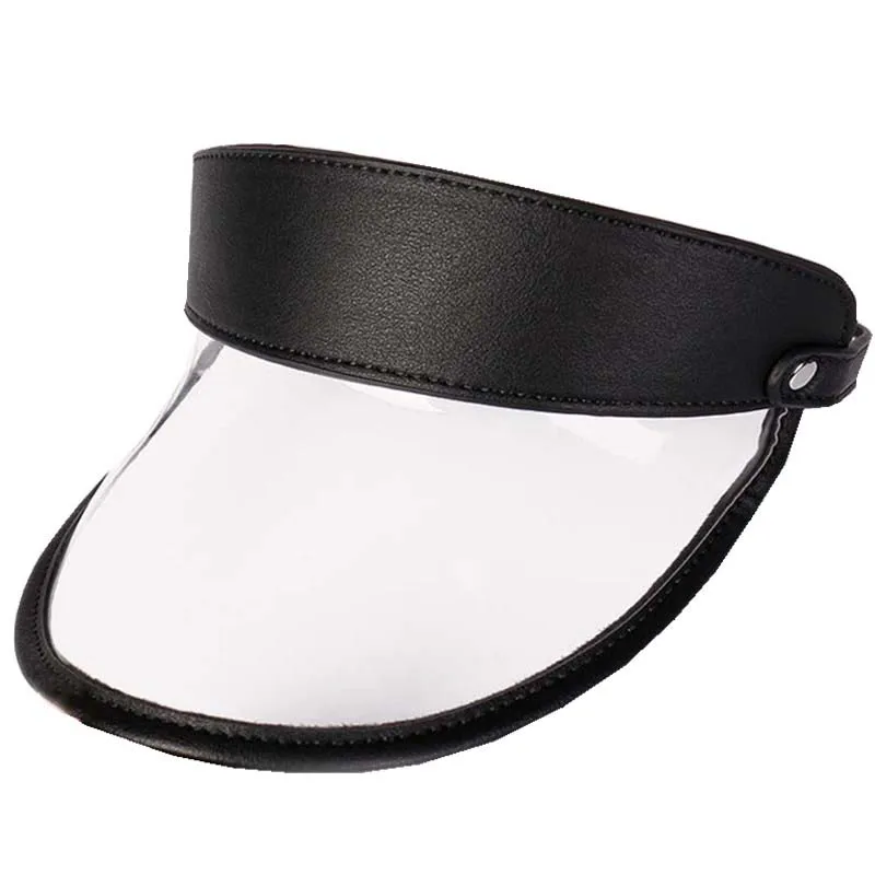 Женская шляпа от солнца пустая верхняя прозрачная цветная пластиковая летняя