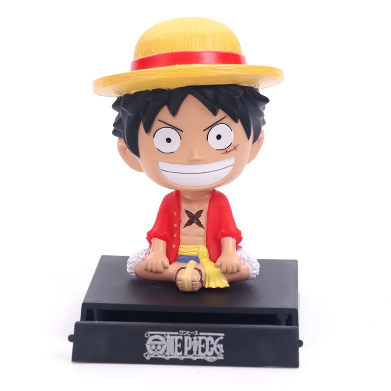 Новое поступление Аниме One Piece Tony Chooper Luffy Sanji Zoro 12 см Bobble Head куклы из ПВХ фигура