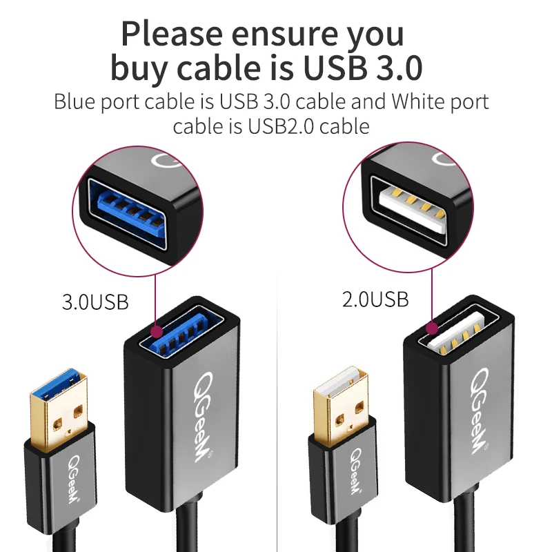 USB кабель удлинитель шнура 3.0 Мужской к USB3.0 Женский синхронизации данных