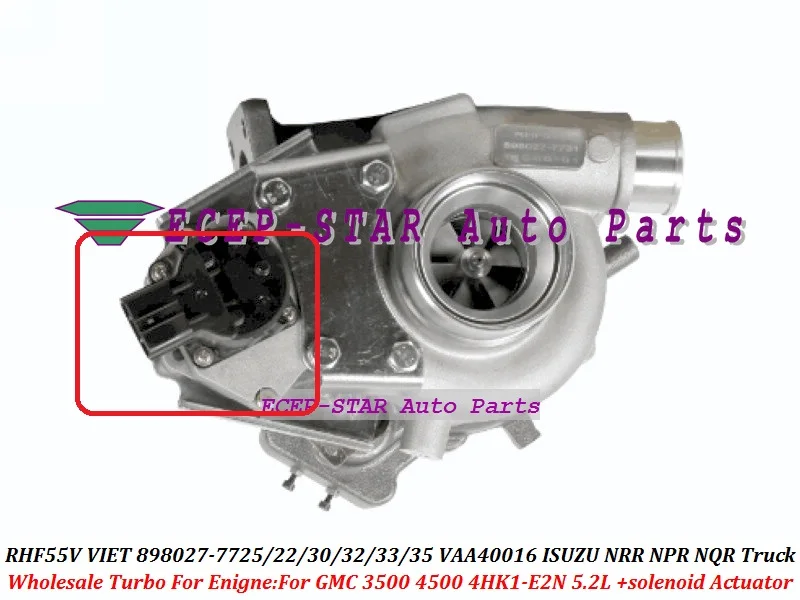 Электронный привод Turbo RHF55V VDA40016 8980277720 8980277721 8980277730 8980277731 8980277732 8980277733 8980277735 898027775 |