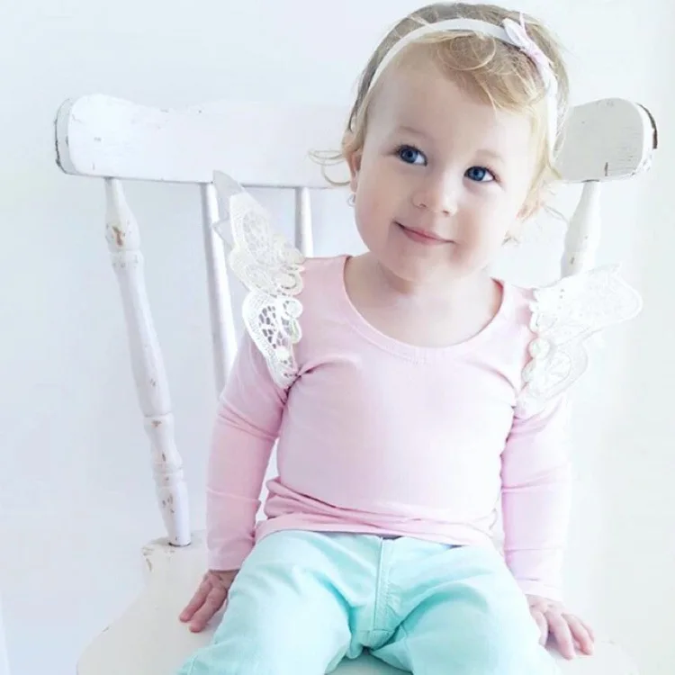 Детские футболки для девочек одежда 4 цвета розовый/черный/белый/полосатый