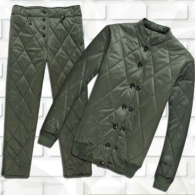 sets Хит, мужская, женская зимняя куртка с хлопковой подкладкой, брюки, лайнер, костюмы для улицы, кемпинга, альпинизма, велоспорта, ветронепроницаемое термо пальто, брюки, набор - Цвет: sets