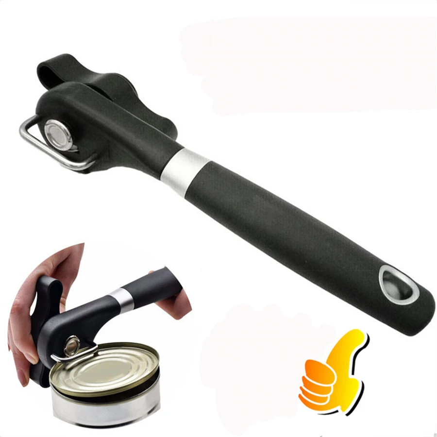 

5 шт. Гладкий край безопасности открывалка Профессиональный Эргономичный ручной переносная бутылка оловянный нож кухонные гаджеты