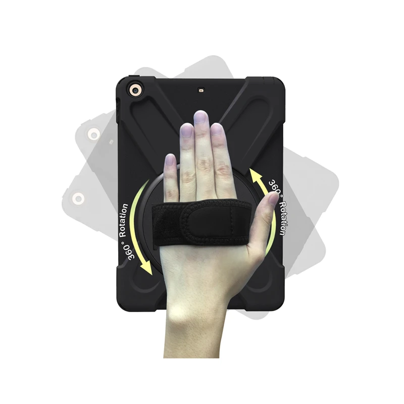 Ruged чехол для apple ipad 9 7 2018 противоударный детский силиконовый 6 с плечевым ремнем и