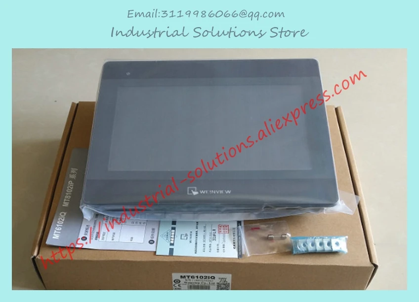 MT6102iQ MT6103iP MT8102iP 10,1 дюймов HMI Weintek Weinview в штучной упаковке сенсорный экран