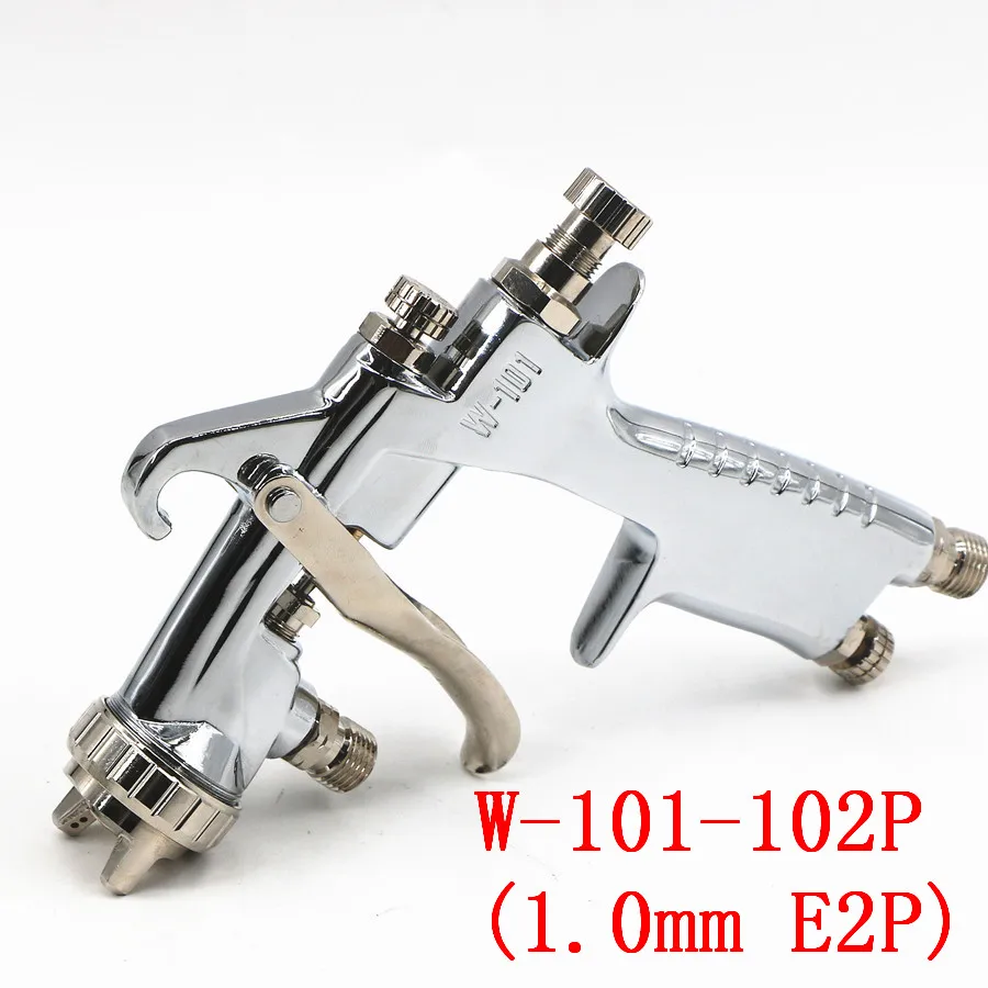 102P (1.0mm E2P) Японский W-101 пистолет-распылитель давления HVLP W101 пистолет-распылитель для автомобиля мебель пистолет для краски пистолет - Цвет: 102P (1.0mm E2P)