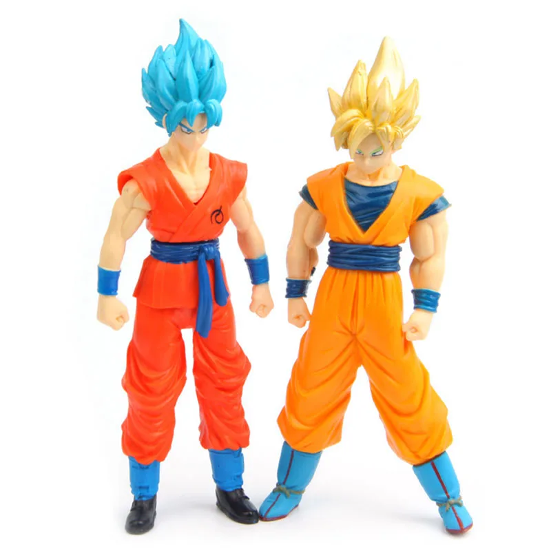 Фигурки Dragon ball Z Супер Саян Гоку Вегета Горячая Dragon ball пластмассовая фигурка DragonBall сын Гоку модель украшения дома
