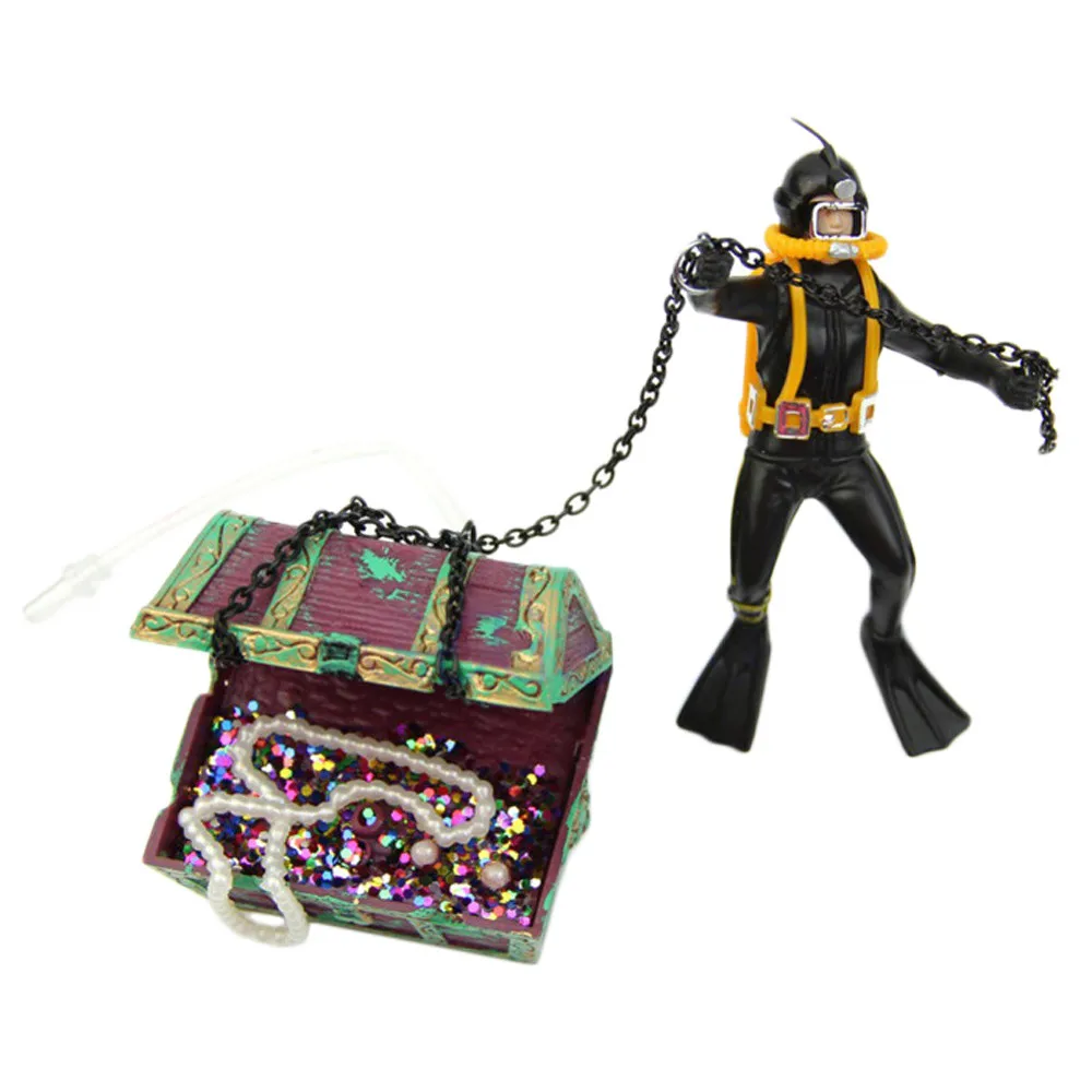 Аквариумное украшение Hunter Diver фигурка сокровищ аквариумный декор ландшафт 11