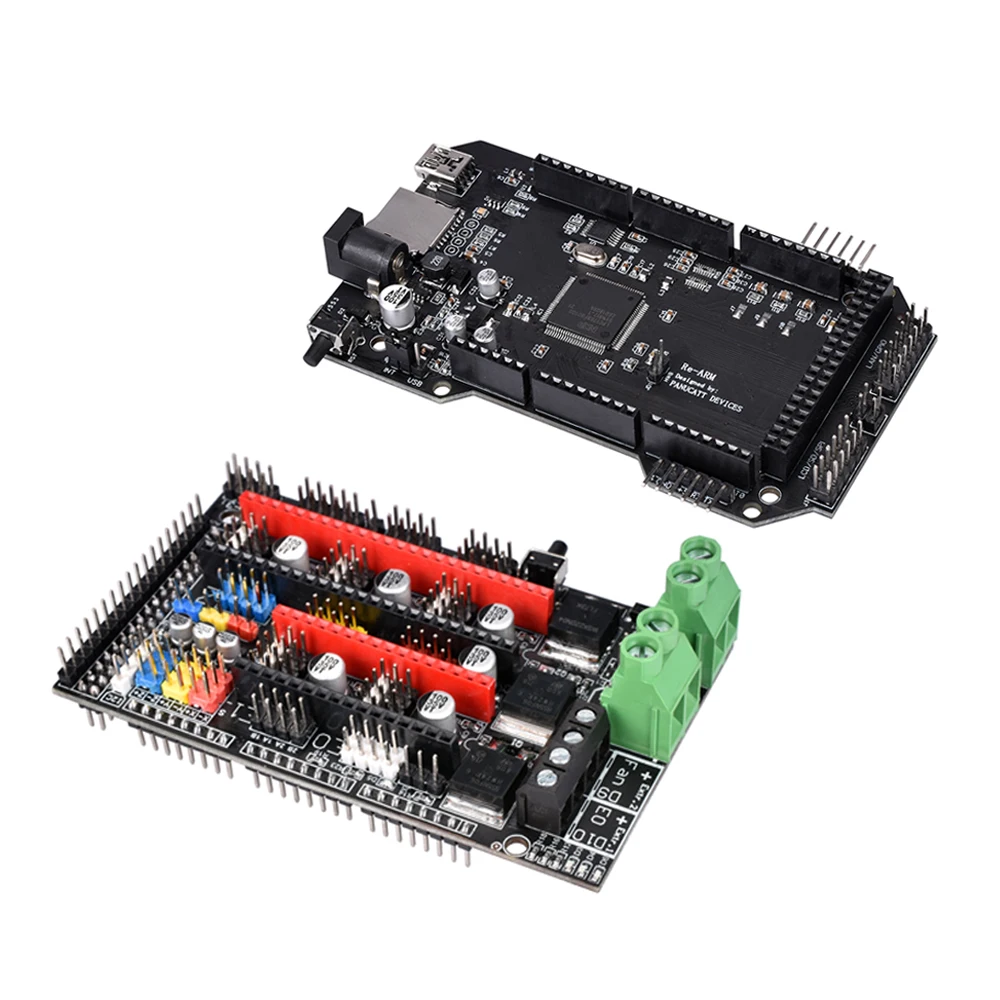 Материнская плата BIGTREETECH Ramps 1 6 plus и Clone RE ARM 32 бит с драйвером TMC2130 TMC2100 TMC2208 DRV8825 для