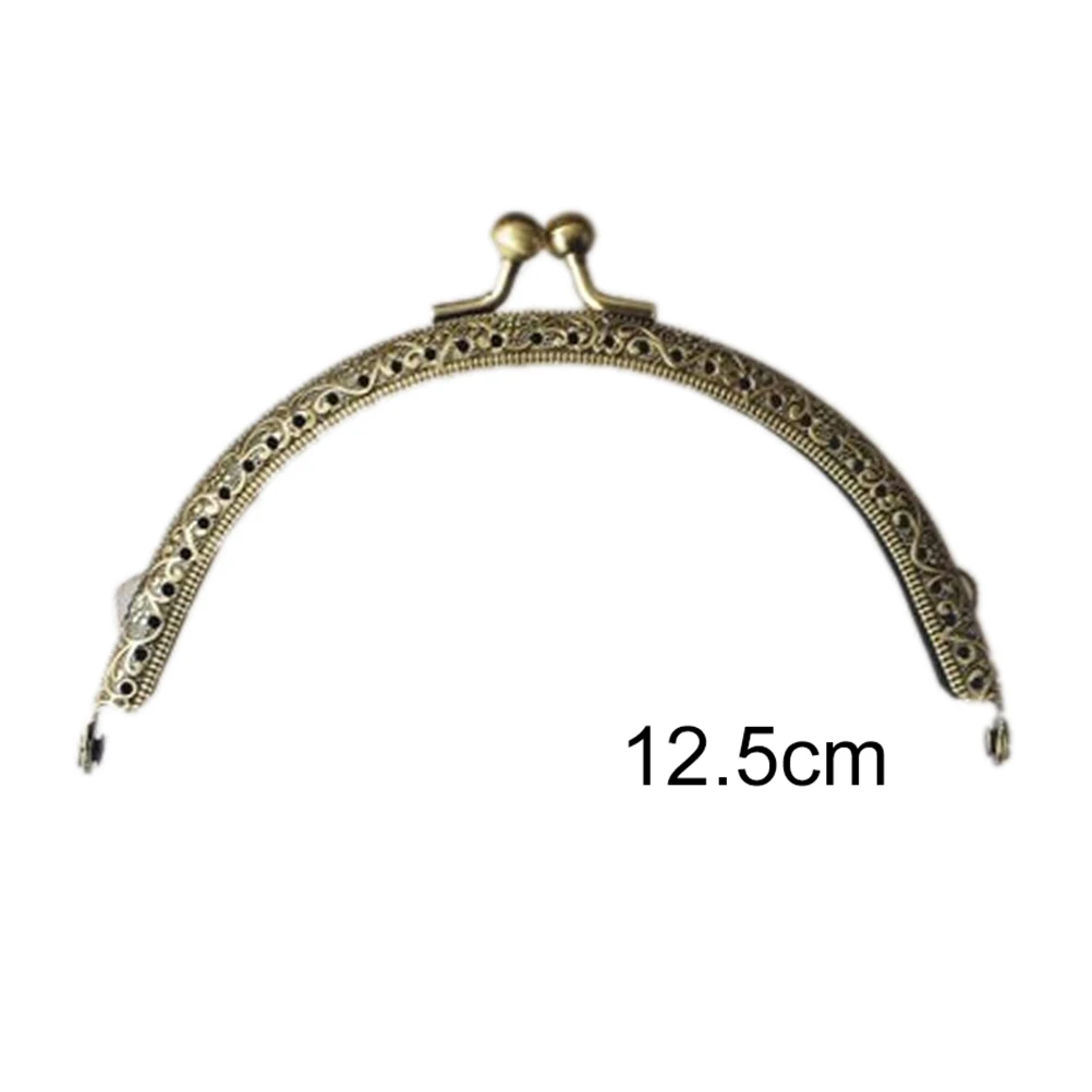 Металлический кошелек в античном стиле 20 см 1 шт.|kiss clasp handle|handles for bagskiss |