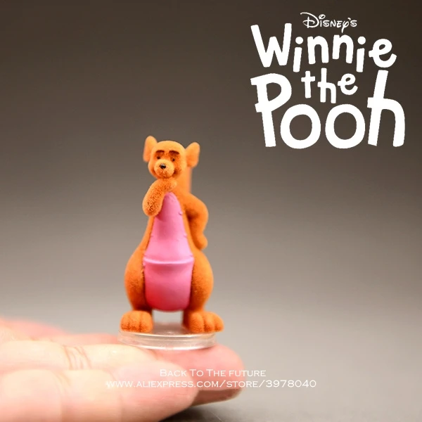 Disney Winnie the Pooh wallaby Roo и Mom 4 6 см фигурка коллекция украшений аниме игрушка модель для