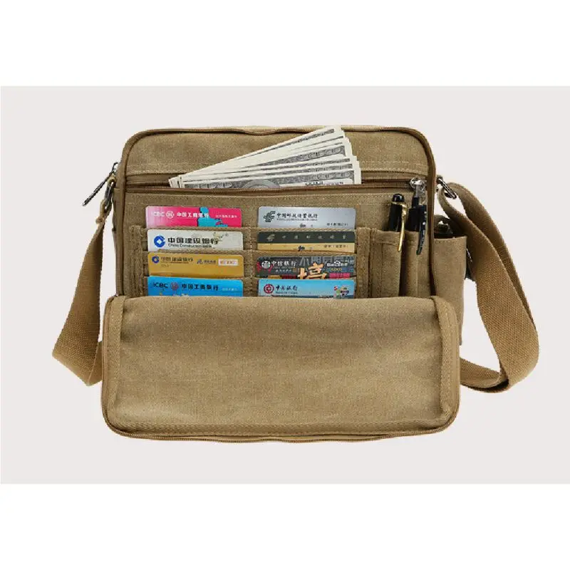 

Men's sport bag canvas vintage style briefcase,Travel Shoulder bag