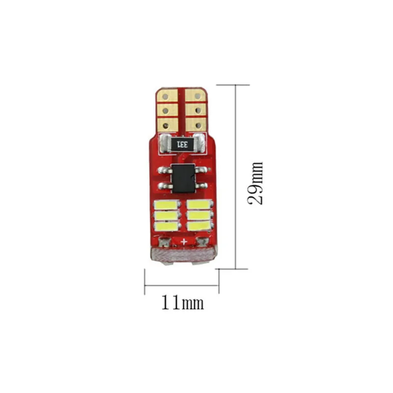 1 шт. T10 194 4014 W5W 15smd led Canbus без ошибок автоматическая лампа для чтения зазор огни
