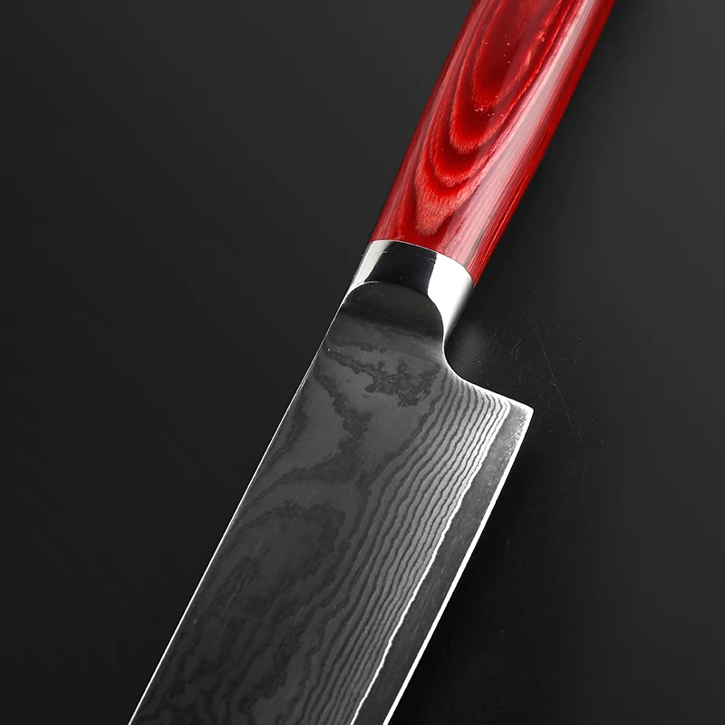 Findking ручной работы 8 дюймов профессиональный шеф повара нож из дамасской стали