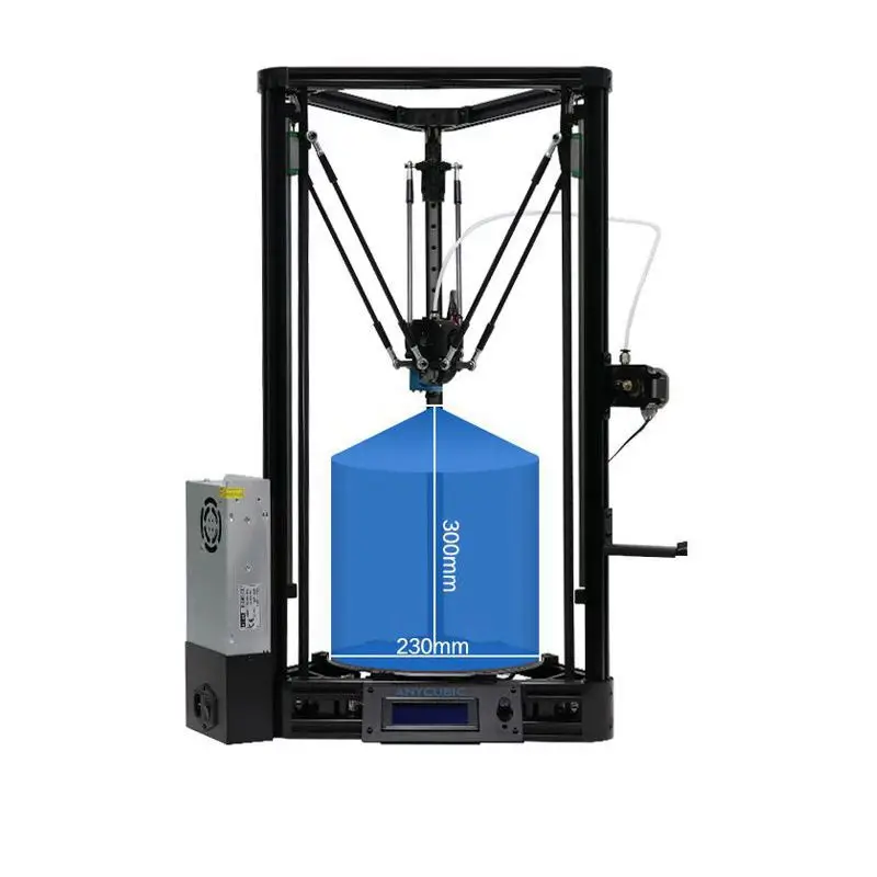 ANYCUBIC Kossel 3d принтер Impresora 3D авто-уровень платформа шкив линейная направляющая плюс Настольный Diy комплект высокого качества