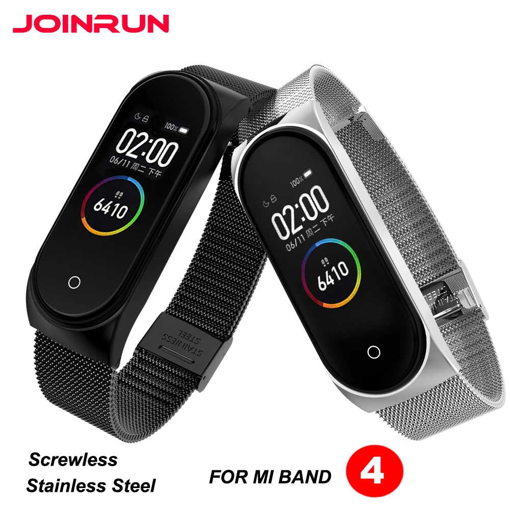 Ремешок для Xiaomi mi Band 4 3 металлический ремешок из нержавеющей стали для mi Band 4 3 ремешок для mi band 4 3 браслеты Pulseira
