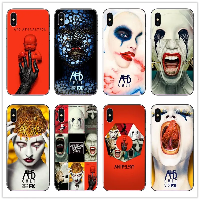 Чехол для iPhone 5S se 6s 6splus 7 7plus 8 8p XS MAX American Horror Story|Чехлы-накладки| |