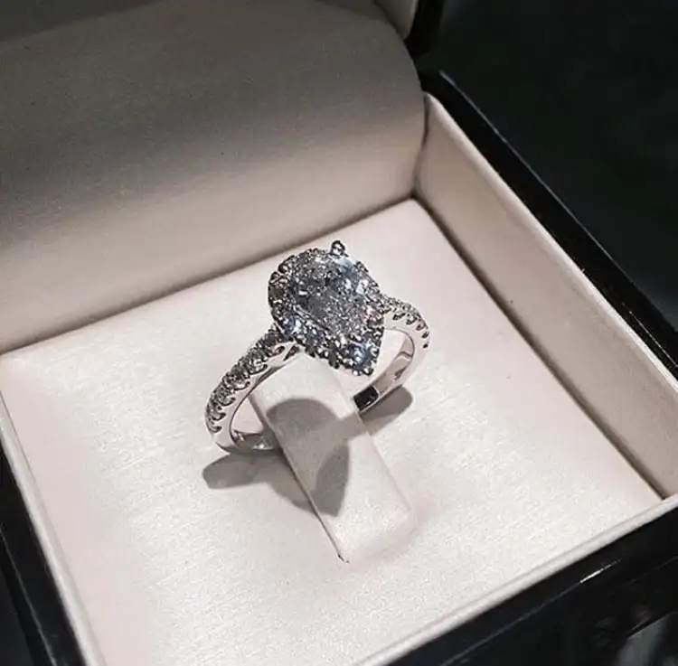 Choucong, Женское кольцо на Авеню вечности, кольцо, 925 пробы, серебро, AAAAA, cz, Promise, обручальное кольцо, кольца для женщин, свадебные, вечерние, ювелирные изделия