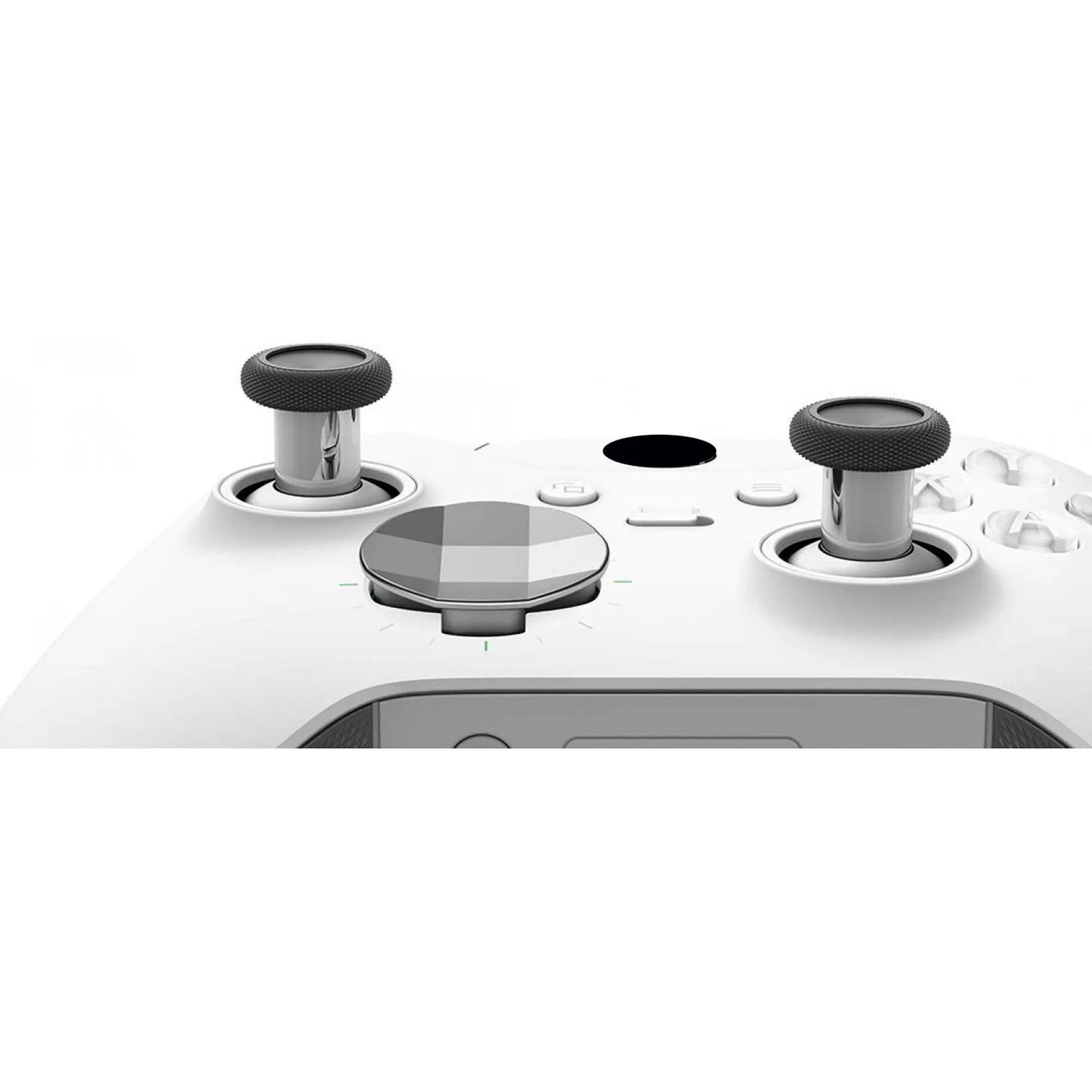 Корпус для Xbox One Elite контроллер задняя крышка чехол LB RB Кнопка бампера прорезиненные ручки Swap Thumbstick белый