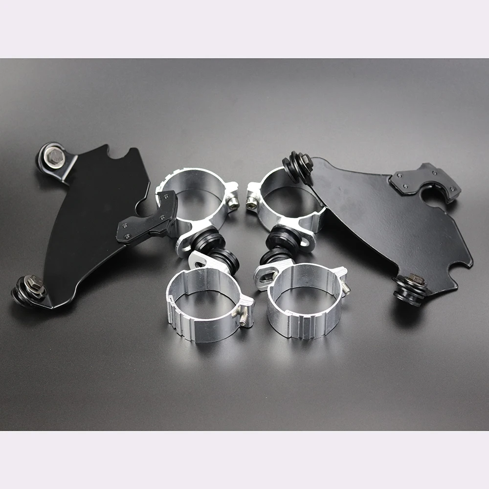 Fit Harley Dyna D35 FXD fxdc супер Glide low rider Улица Боб 48 72 49 мм мотоциклетные Вилы кронштейн