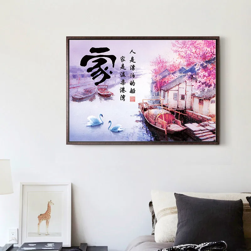 5d алмазная живопись полностью круглые стразы вышивка крестиком сделай сам