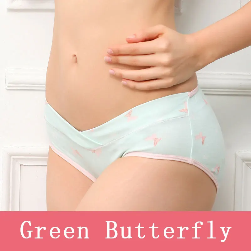 Green Butterfly 12 цветов, бюстгальтер для кормящих мам, нижнее Белье для беременных женщин, хлопковый бюстгальтер для беременных, бюстгальтер для грудного вскармливания, нижнее белье - Цвет: Green Butterfly