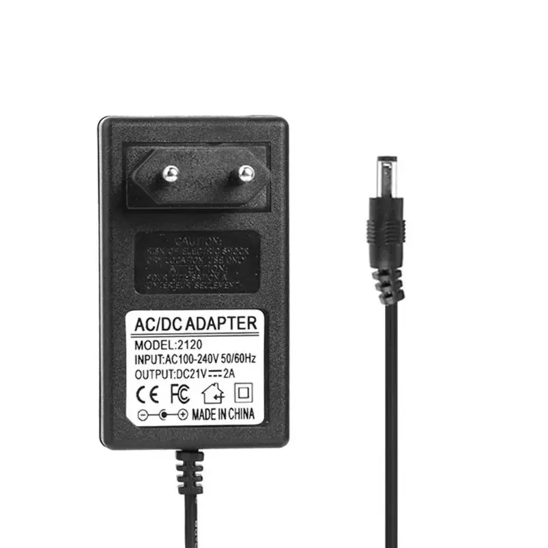21V 2A DC 8,4 V 1A/4,2 V 1A/21V 2A/16,8 V 1A/8,4 V 2A/12,6 V 1A/8,4 V 2A 18650 зарядное устройство для литиевых батарей адаптер для зарядки питания - Цвет: 21V 2A