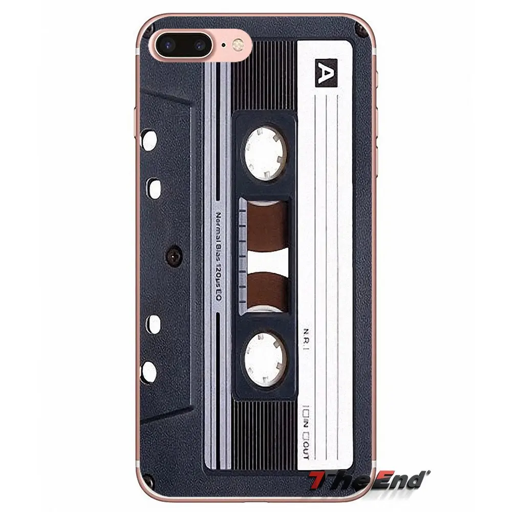 Кассеты акустическая для Apple IPhone X 4 4S 5 5S SE 5C 6 6s 7 8 плюс Plus прозрачный мягкий чехлы |