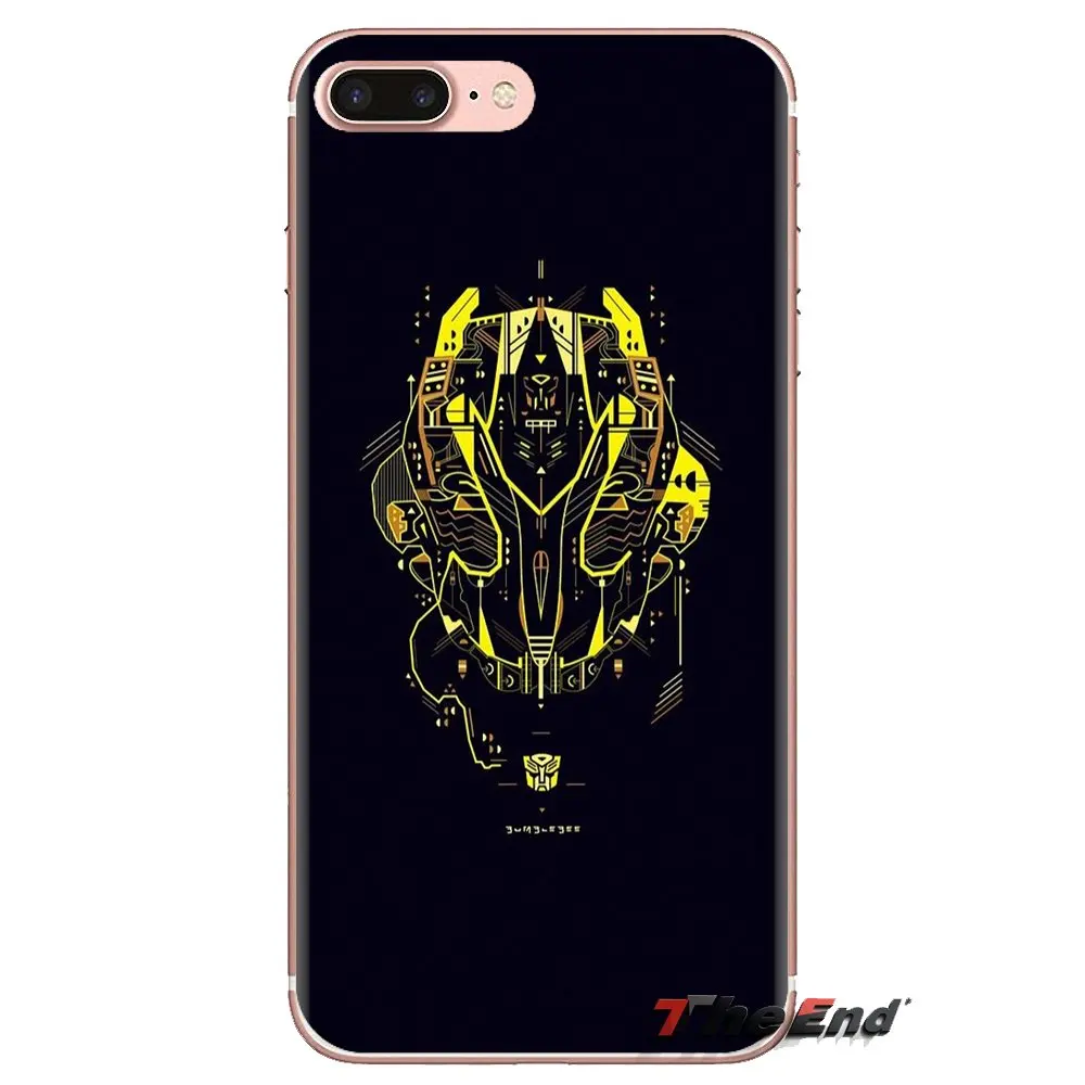 Мягкие прозрачные чехлы-Чехлы для iPod Touch Apple iPhone 4 4S 5 5S SE 5C 6 6S 7 8 X XR XS Plus MAX new Movie Bumblebee