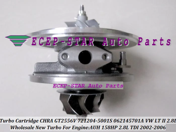 Турбокартридж CHRA Core GT2556V 721204 721204-5001S 062145701A турбонагнетатель для Volkswagen VW LT II 02- AUH 2.8L