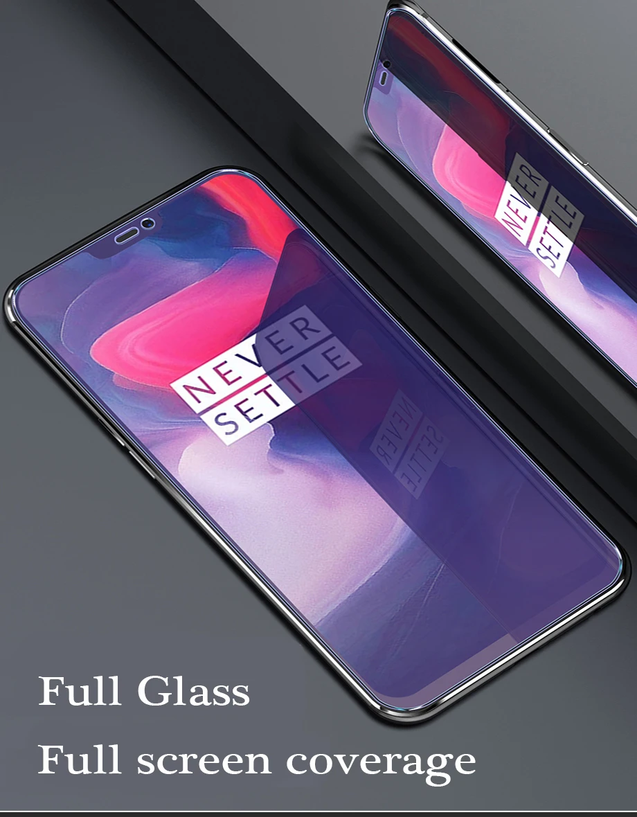 2 шт. высококачественное закаленное стекло для Oneplus 6 6T защита экрана 9H 2.5D защитное стекло es для OnePlus 6T 6 стекло Oneplus6T