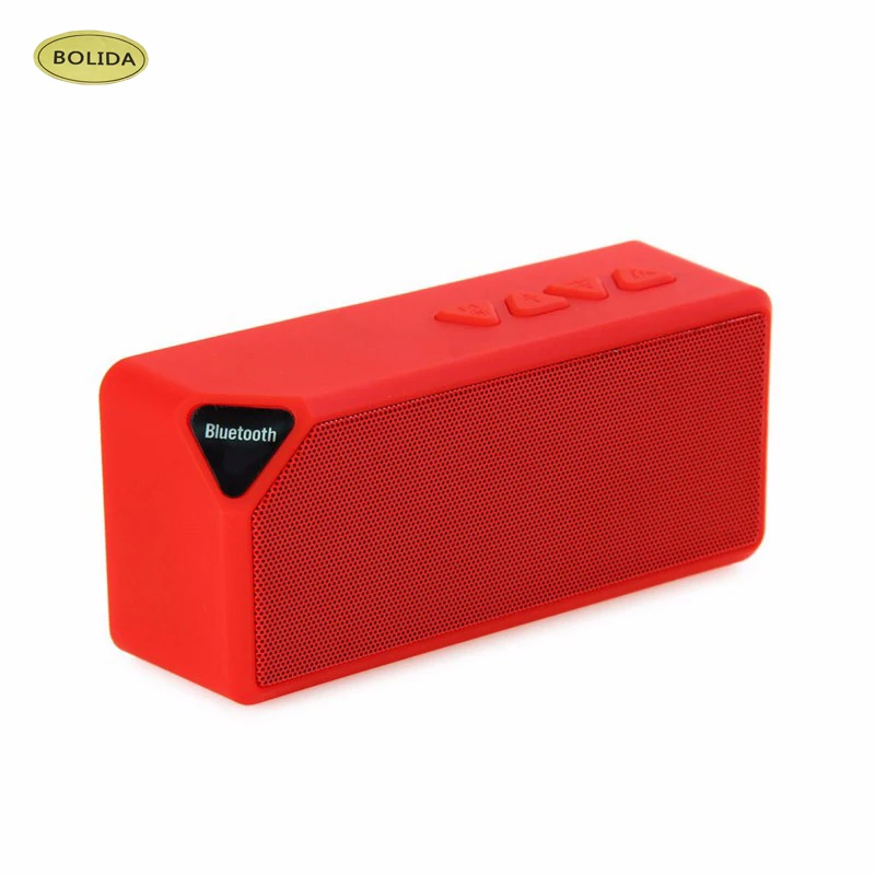 Мини Bluetooth динамик X3 TF USB FM радио беспроводной портативный музыкальный звуковой