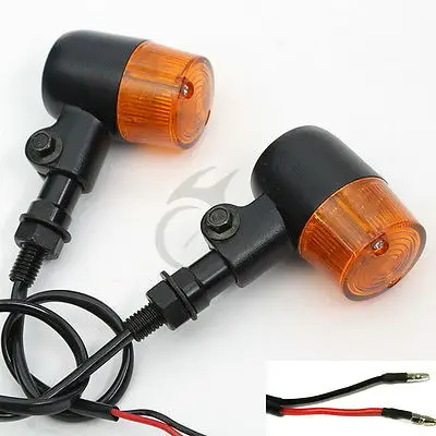 

Светодиодный металлический поворотный сигнал, цвет двух цветов для Harley Honda Dual Sport Cruiser Cafe Racer