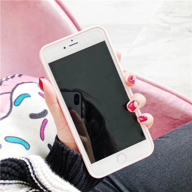 Яркие силиконовые чехлы для телефонов iphone 11 Pro Max 6 6s 7/8 plus X XS XR чехол с мультяшным