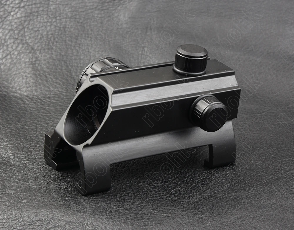 Тактический 1х красный точечный прицел, пригодный для HK G3 MP5 рейку, основание из алюминиевого сплава с ЧПУ R3143