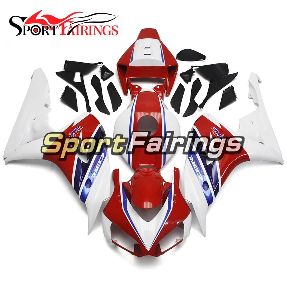 

Injection Fairings For Honda CBR1000RR 06 07 CBR1000 2006 2007 ABS Plastic Motorcycle Fairing Kit Bodywork Cowling White Red New