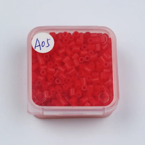 2.6mm 500 Pcs in box Mini Hama Beads 84 colors can choos Available Quality Guarantee perler PUPUKOU Beads Activity Fuse Bea - Цвет: A05