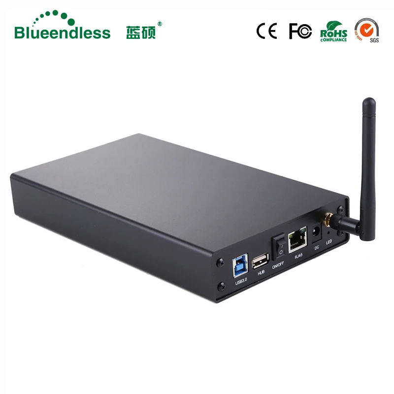Wifi роутер RJ45 SATA USB3.0 беспроводной ретранслятор расширитель жесткий диск HDD 3 5