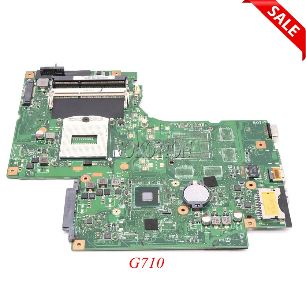 NOKOTION DUMBO2 11S90004884 11S90004376 основная плата для lenovo Ideapad G710 материнская ноутбука HM86 GMA