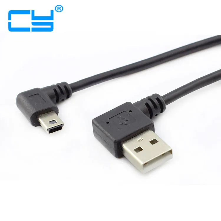 5 шт. переходник с USB 2 0 на 90 градусов|Компьютерные кабели и разъемы| |
