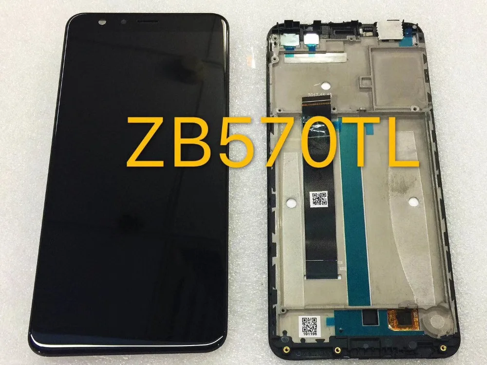 ЖК-дисплей матричный сенсорный экран дигитайзер Датчик в сборе с рамкой 5,7 дюйма для Asus Zenfone Max Plus M1 ZB570TL X018DC