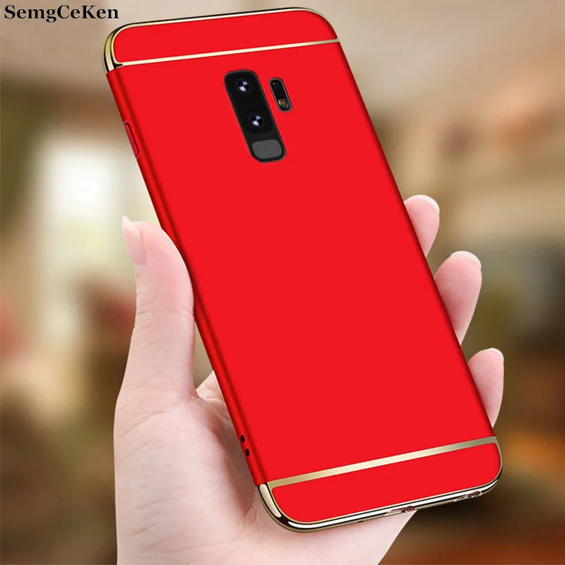 SemgCeKen Роскошный Жесткий пластиковый Чехол для Samsung Galaxy S9 plus S 9 S9plus etui Оригинальный